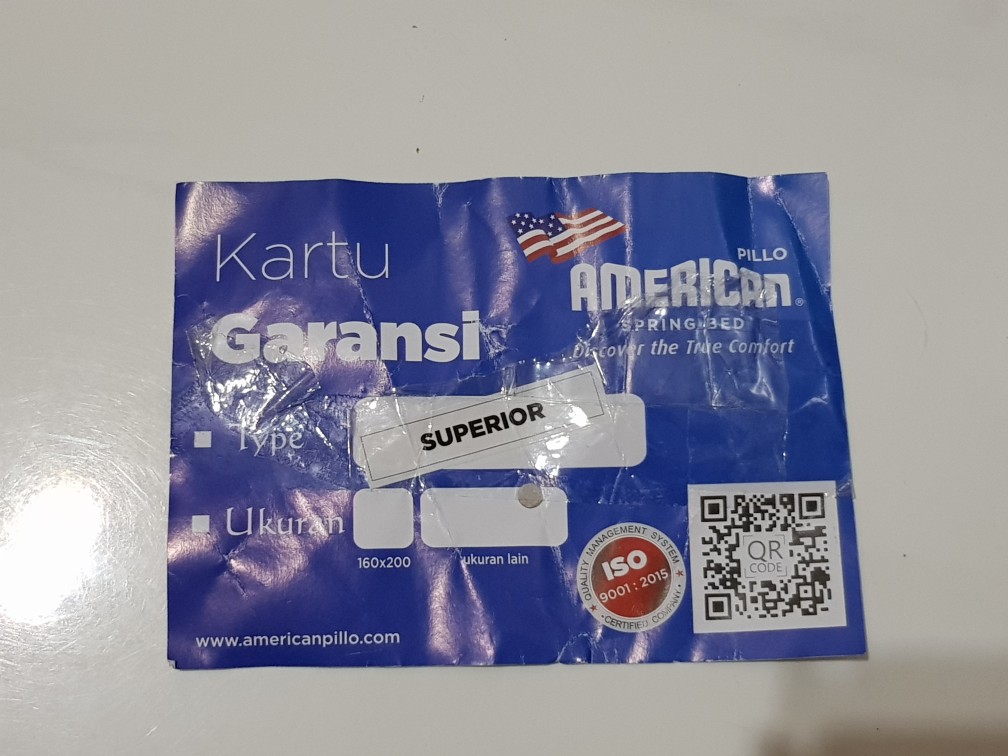 Spring Bed American Pillo superior