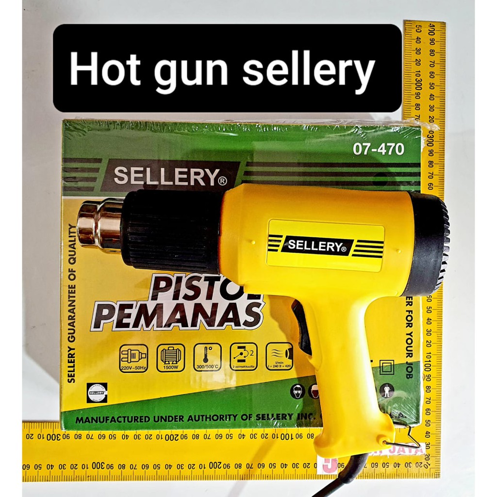 SELLERY Hot Air Gun / Heat Gun HG-500 PISTOL PEMANAS Heat Gun Air Mesin Pemanas Pistol Angin Panas