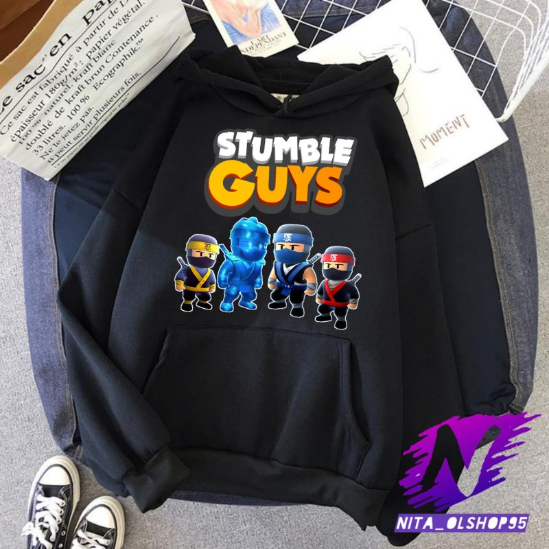 HOODIE STUMBLE GUYS SWEATER ANAK STUMBLE GUYS NINJA