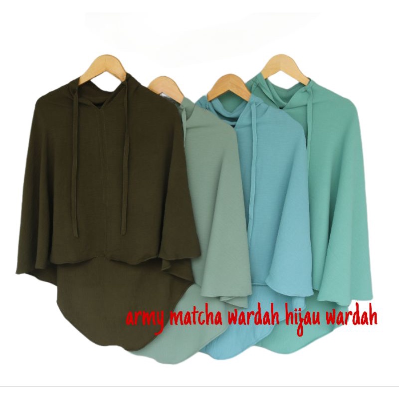 Jilbab Instan Bergo Maryam Crinkle Airflow Premium | Hijab Crinkle