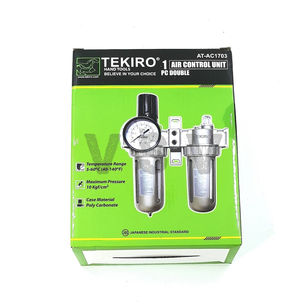 Tekiro air control unit double BESAR Air Filter angin compressor Tekiro