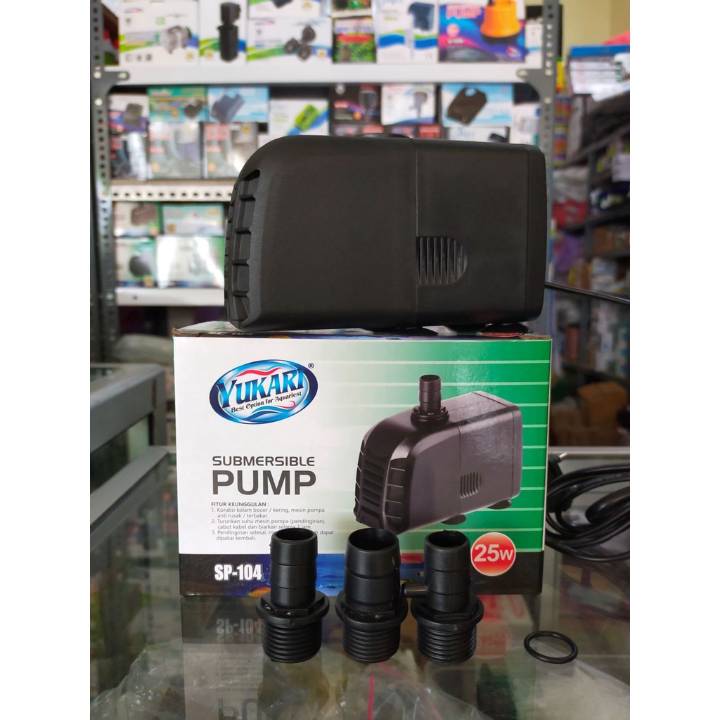 YUKARI SP-104 POMPA CELUP AQUARIUM - POMPA AQUARIUM - POMPA HIDROPONIK