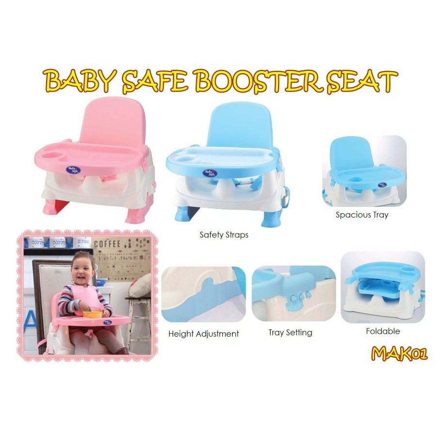 BABY SAFE BOOSTER SEAT / KURSI MAKAN BAYI