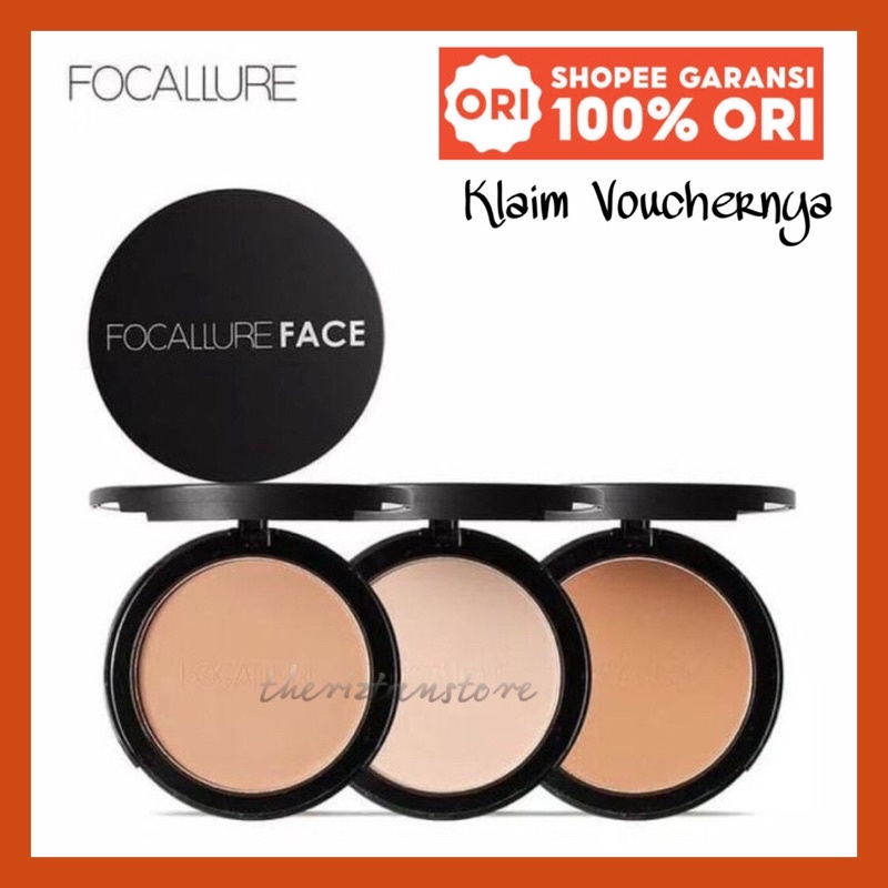 Focallure Bedak Padat Pressed Powder / FA16