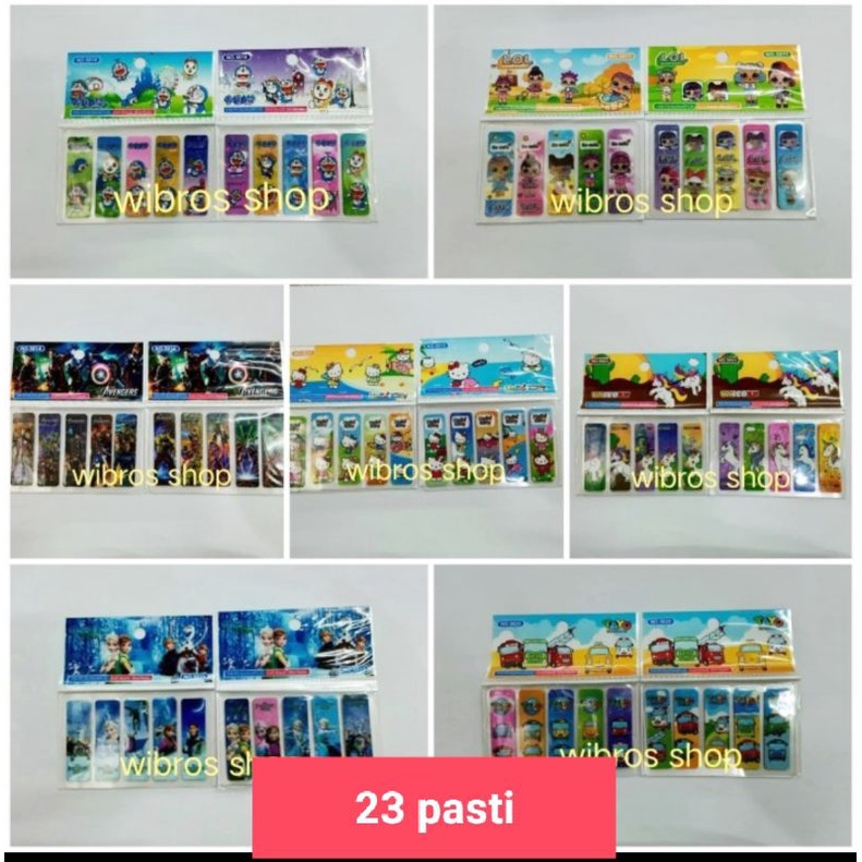 

unicorn sticky note hologram /pembatas buku