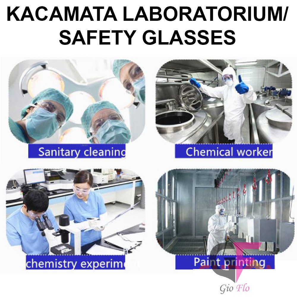 Kacamata Pelindung Protector Safety Glasses Anti Droplet