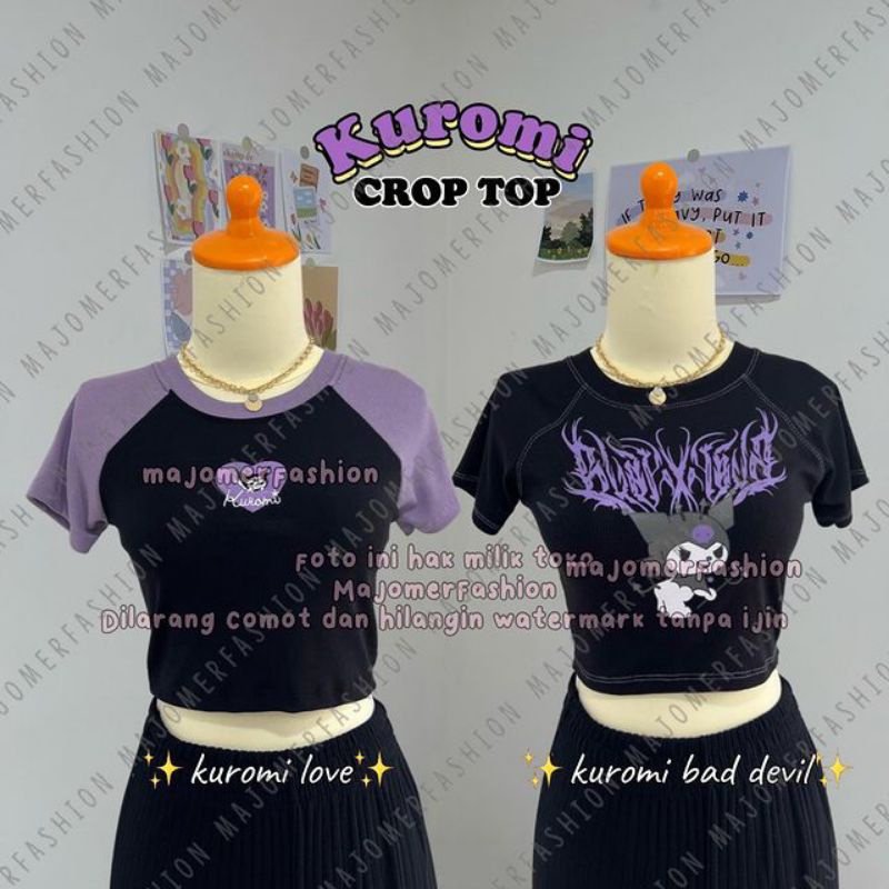 CROP TOP KUROMI