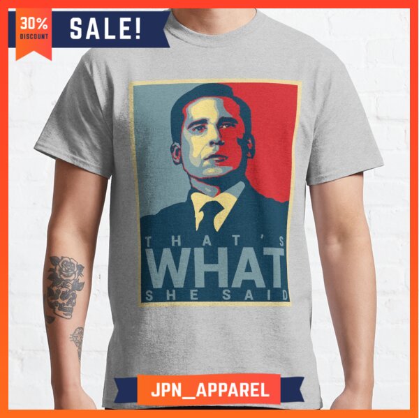 Kaos Baju Michael Scott - That's What She Said  Premium Build Up