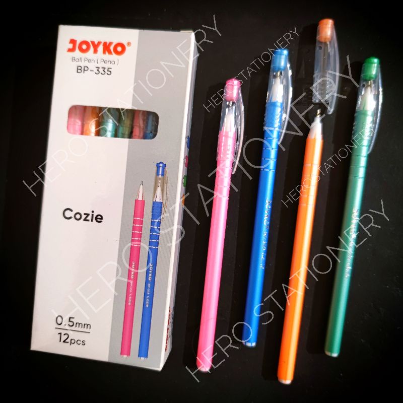 

Pen bolpen joyko cozie 0.7 mm . 12 unit
