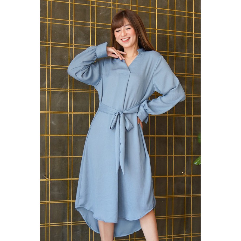 Sausan Crinkle Tunic Dress Wanita