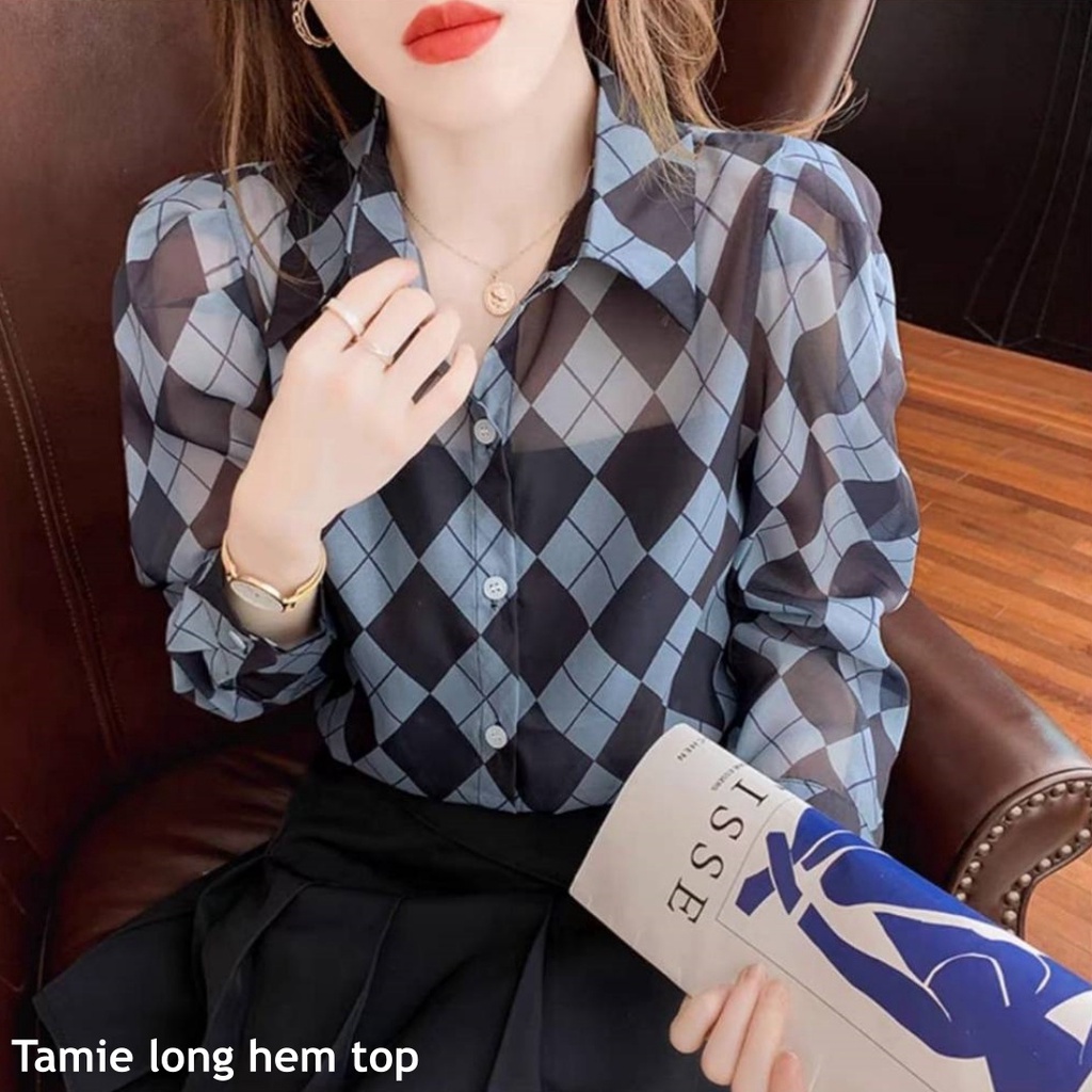 Tanie long hem top - Thejanclothes