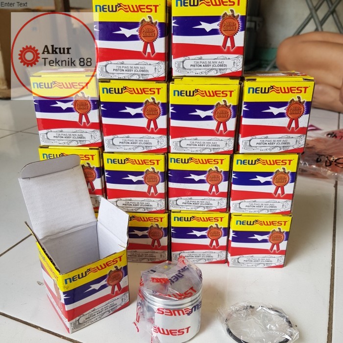 piston seher senso NEW WEST 728 NEW WEST ASLI ORIGINAL