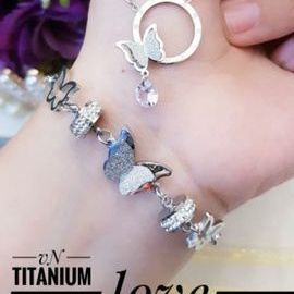 TiTanium set gelang kalung T09