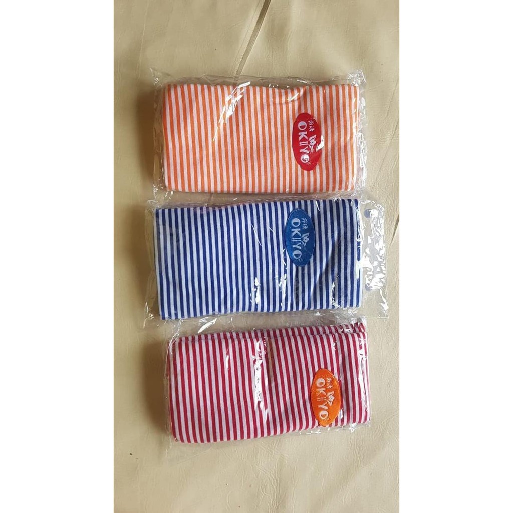 Gendongan Bayi Geos Okiyo Motif Garis / Geos Baby / Kado Hadiah Bayi