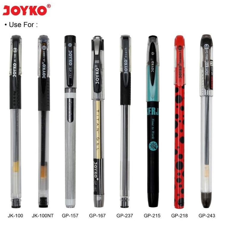 

[KODE YGD0S] Isi Pulpen Jel / Refill Gel Pen GPR-203 1 Pack 24 Pcs