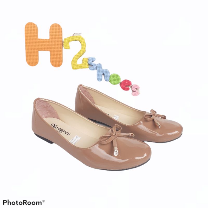 FLATAHOES SEPATU WANITA BALET PREMIUM GLOSY NS0418-2