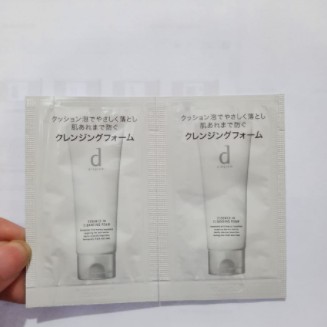 D PROGRAM ESSENCE IN CLEANSING FOAM 2 x 1gr x 4pcs