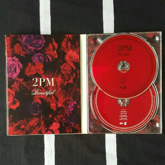 2PM BEAUTIFUL JAPAN ALBUM LIMITED EDITION A CD+DVD JUN. K NICHKHUN TAECYEON WOOYOUNG JUNHO CHANSUNG