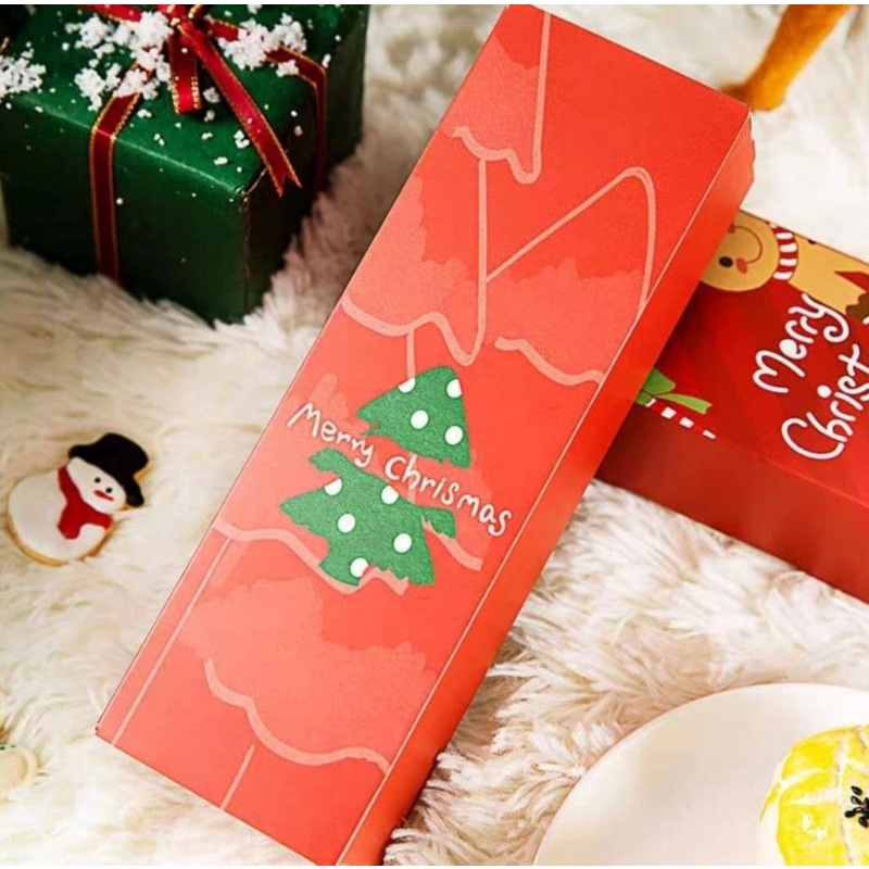 

Pawpaw Cookies Box / Kotak Christmas Hamper / Dessert Box Natal 2021 / Paperbag Natal