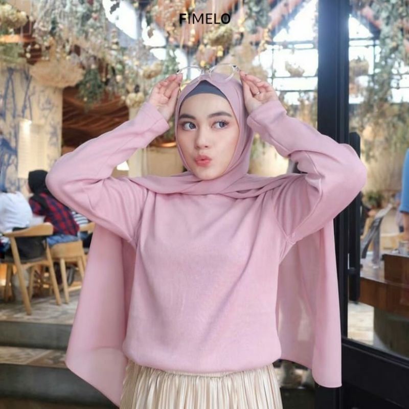 Mersi Kaos Wafer Premium / Kaos Rib Lengan Panjang Berquality Terbaru Segera Miliki....