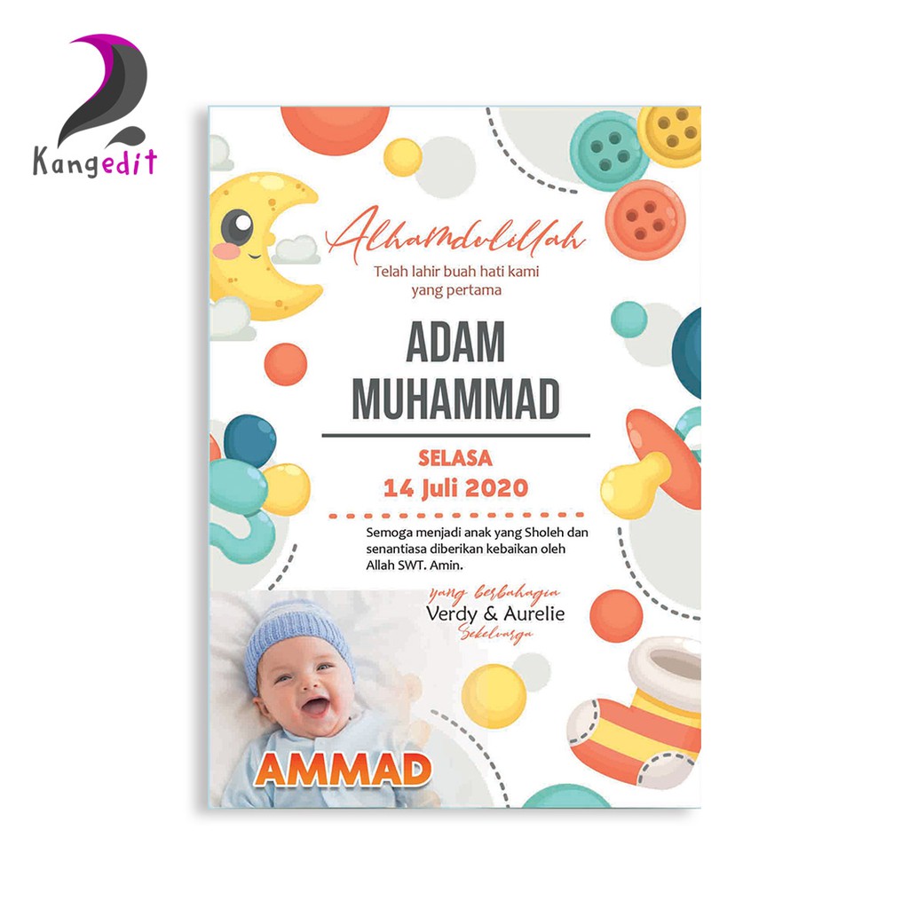 

KARTU NAMA / STIKER AQIQAH PREMIUM DESIGN