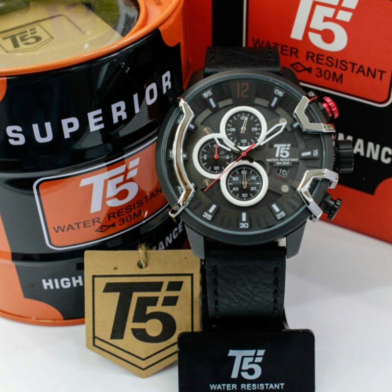 T5 H3819 jam tangan pria original T5 H 3819 crono aktif