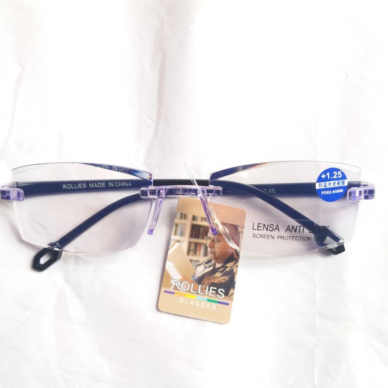 Kacamata Baca Plus| Kacamata Baca Blueray Antiradiasi