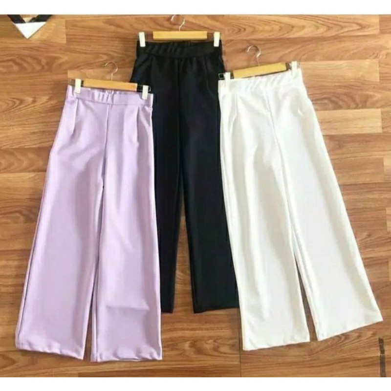 Kulot Highwaist Scuba Premium