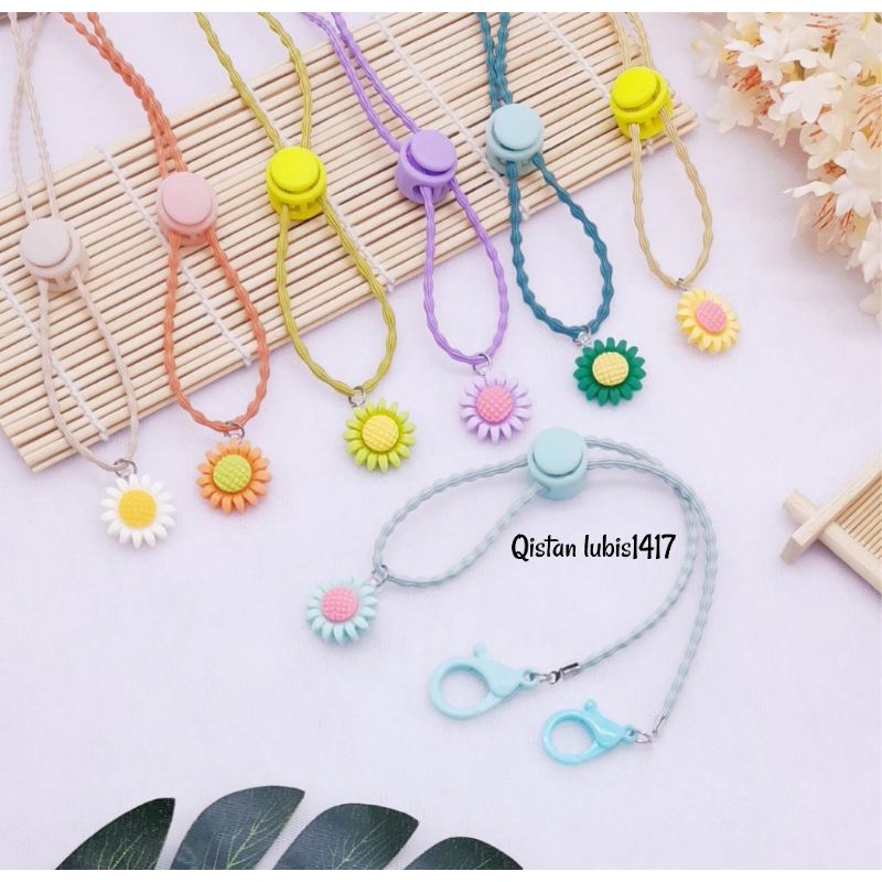 Strap sun flower colors &amp; Strap bunga Krisan beli 10 free 2