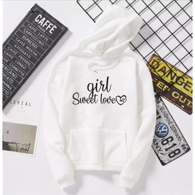 GIRL SWEET LOVE JUMPER SWEATER HOODIE UNISEX PREMIUM TERLARIS'