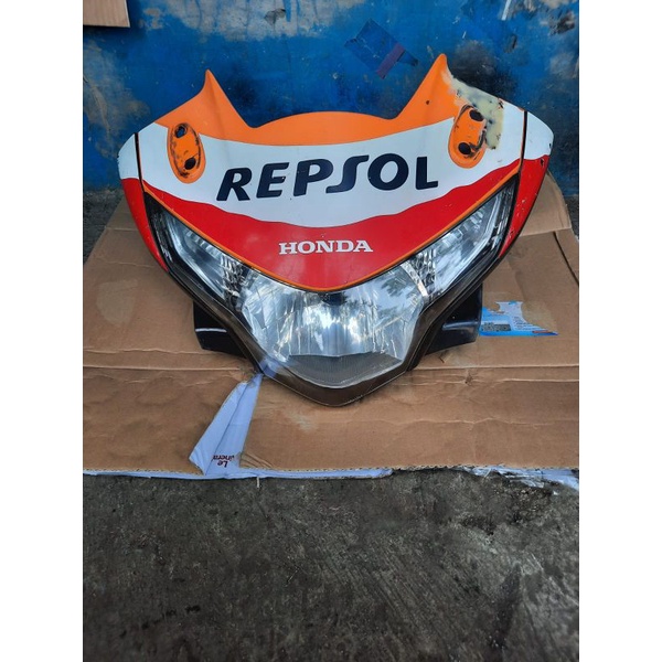 Replektor batok lampu depan Cbr 250 Fi cbu pnp Cbr 150 R Fi thailand original copotan fairing tameng