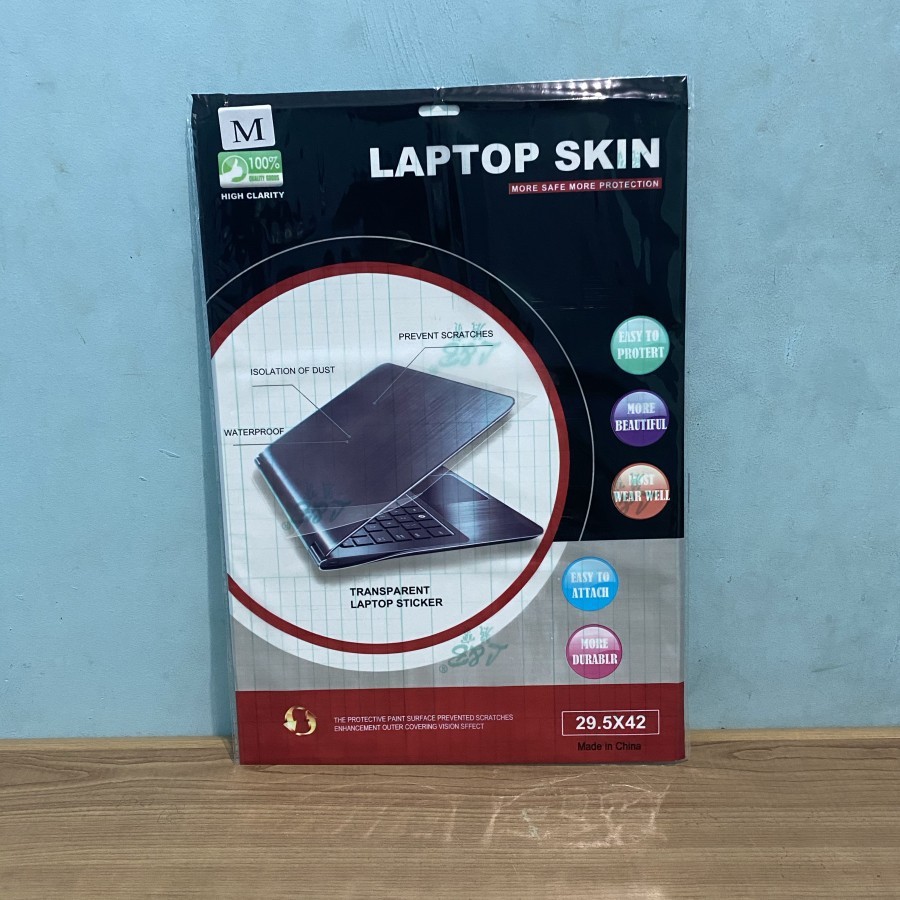 Skin Protector Anti Gores Pelindung Body Luar Laptop Transparan laptop