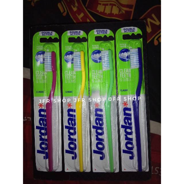 Sikat Gigi Dewasa Jordan Double Action