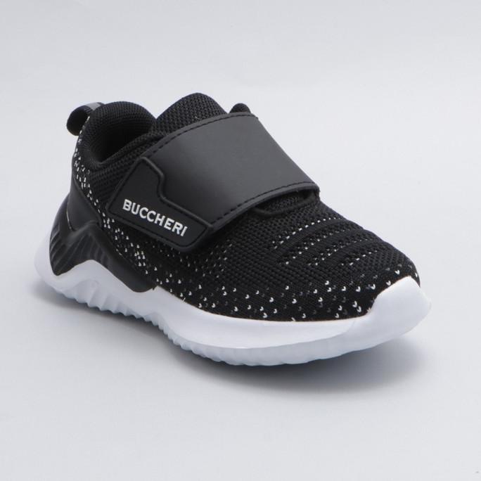 SEPATU SNEAKERS KIDS BUCCHERI OREA HITAM