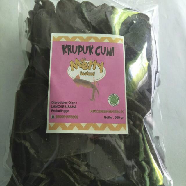 

Krupuk cumi 500gr