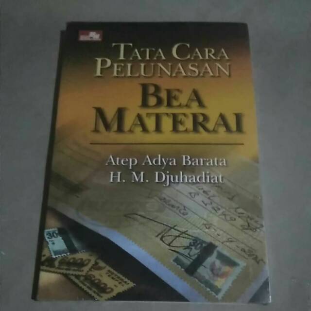 Jual Buku Tata cara Pelunasan Bea Materai Indonesia|Shopee Indonesia