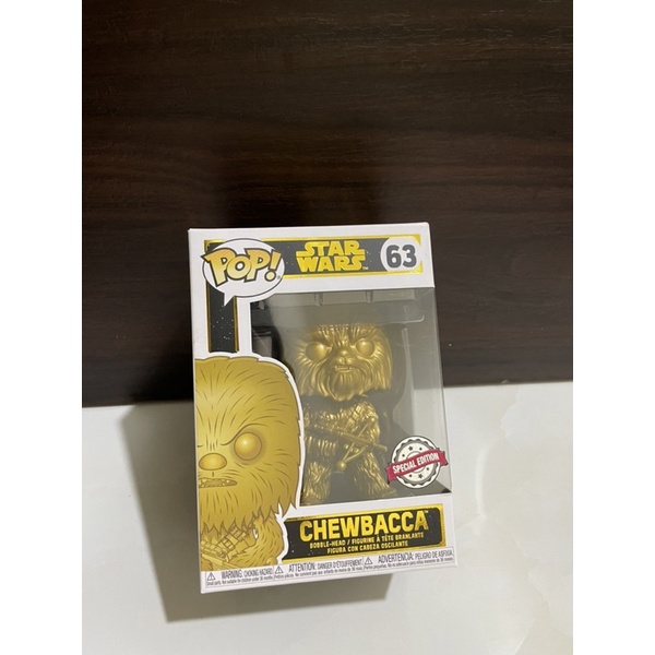 Funko Pop Chewbacca Gold