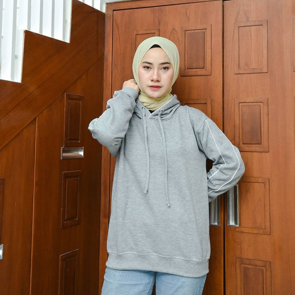 Nara Grosir - List Hodie Sweater l Sweater Hodie Pria dan Wanita