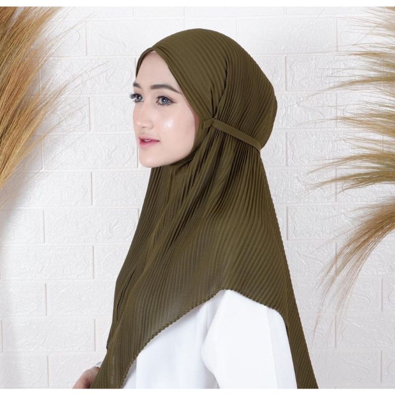 BERGO MARYAM PLISKET CERUTY BABYDOLL / BERGO TALI PLISKET