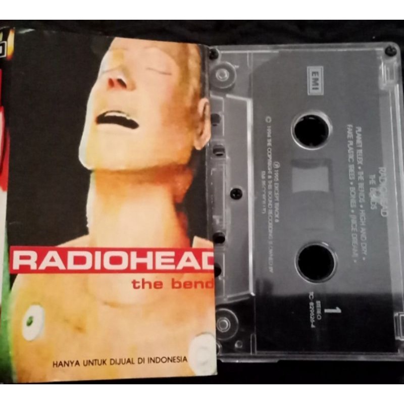 Kaset Radiohead - the bends - rock