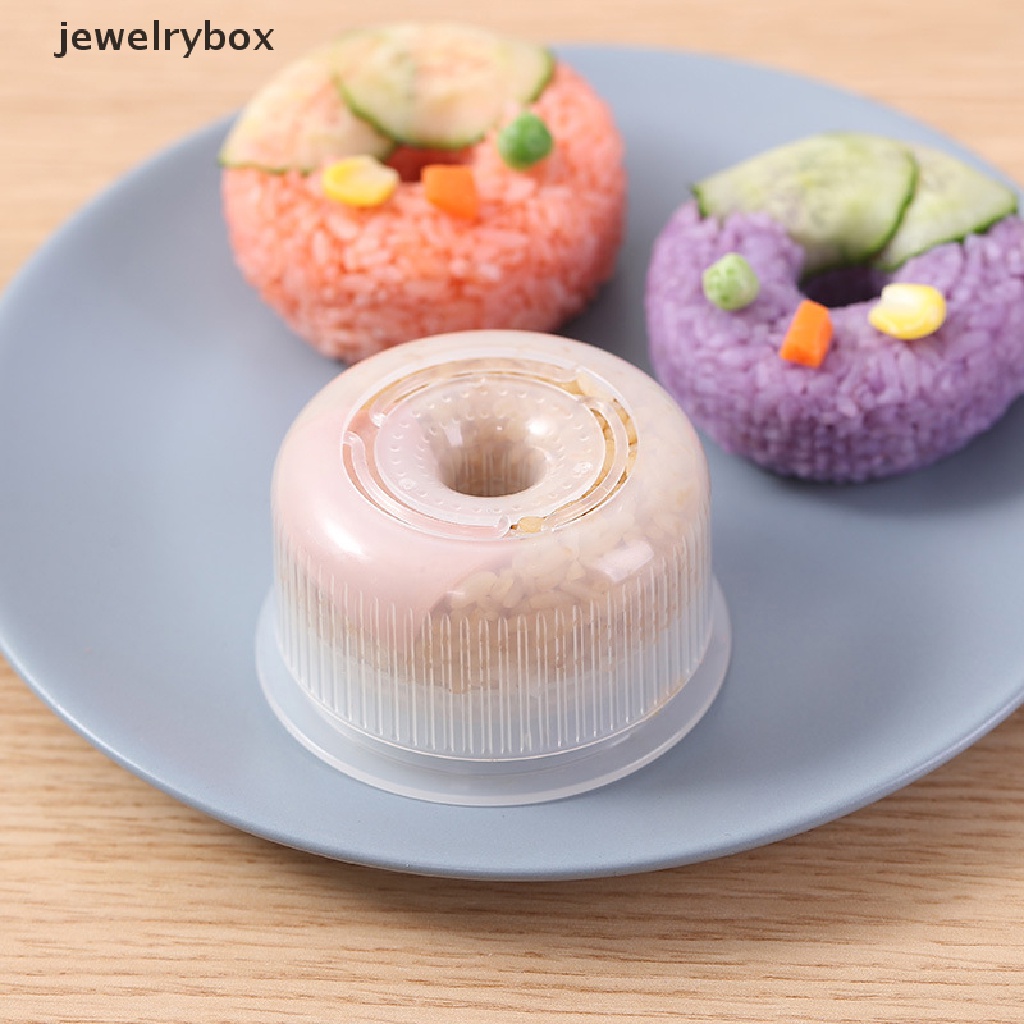 (jewelrybox) Cetakan Pembuat Bola Nasi / Donat / Sushi DIY Anti Lengket