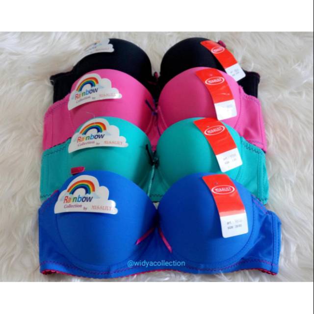 Grosir Bra Misslily Rainbow 9850 / BH Wanita perempuan / Pakaian dalam Wanita Dewasa / Bra Lusinan