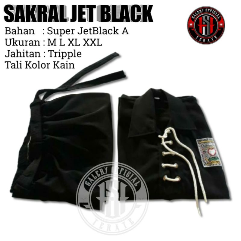 Jual ATRIBUT PSHT SAKRAL PSHT SAKRAL TERATE SAKRAL BLACK JET SAKRAL