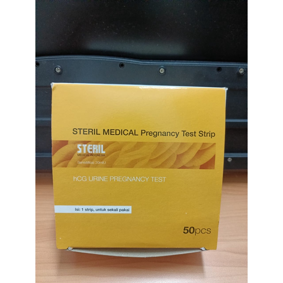 GEA HCG Strip Test Kehamilan / Uji Kehamilan - Test Pack Box Isi 50