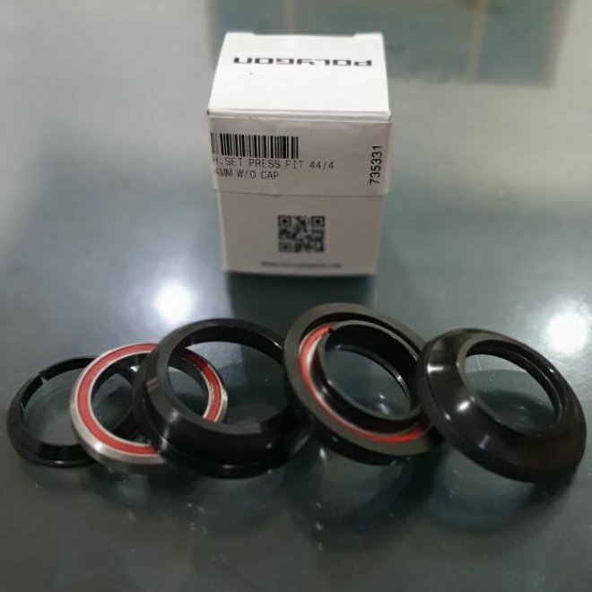 headset sepeda semi integrated model tanam 44 mm bearing polygon strattos cascade premier xtrada raz