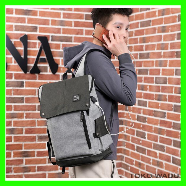 TAS RANSEL / TAS KOREA / TAS RANSEL PRIA / TAS RANSEL KOREA / BACKPACK KOREA / TAS RANSEL KANVAS