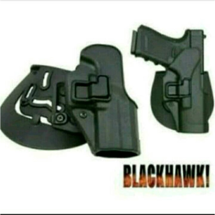 HOLSTER GLOK BLACKHAWK/SARUNG PISTOL/SARUNG PISTOL GLOK