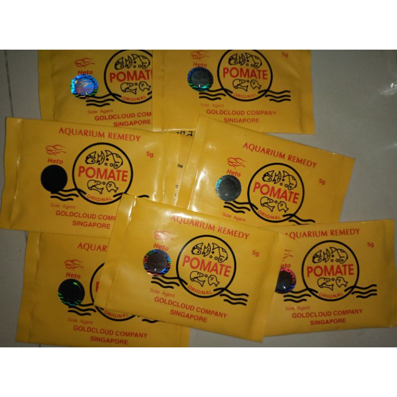 POMATE | OBAT IKAN POMATE by HETO 5 gr