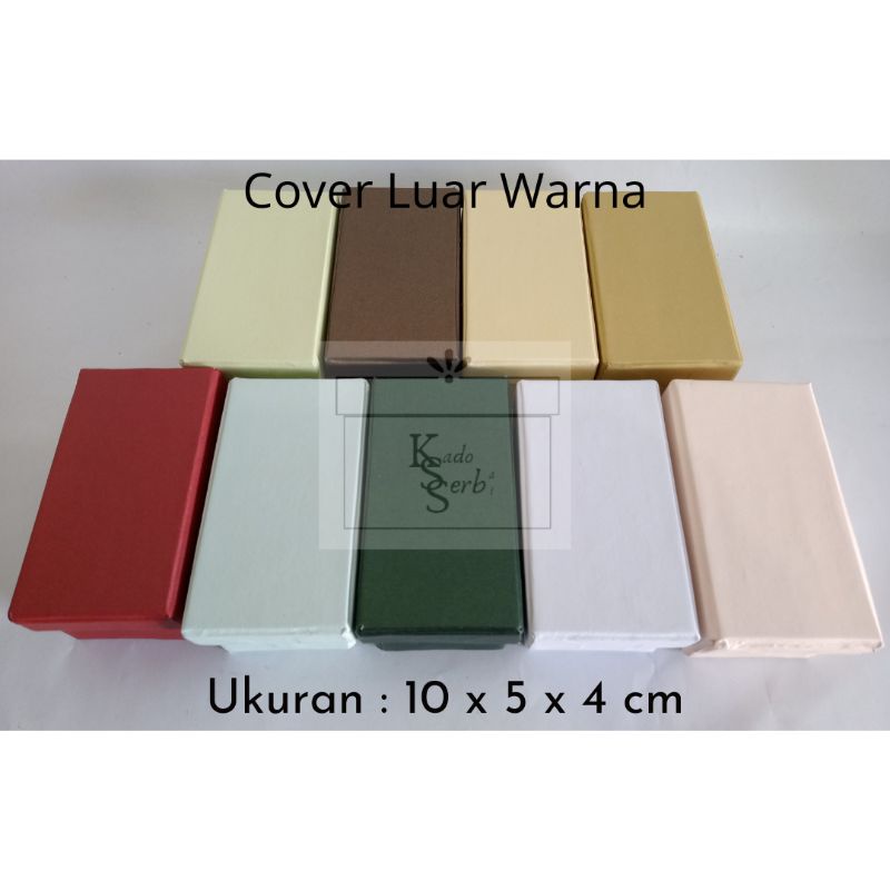 

GROSIR Hardbox Uk 10 x 5 x 4 cm COVER LUAR WARNA | kotak kado | hampers | giftbox