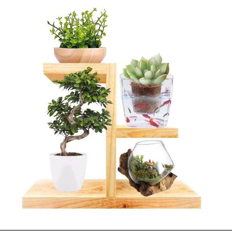 rak kayu minimalis, rak kayu jati